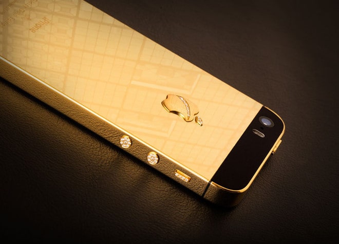 iPhone 5s đúc ngựa vàng 24k
