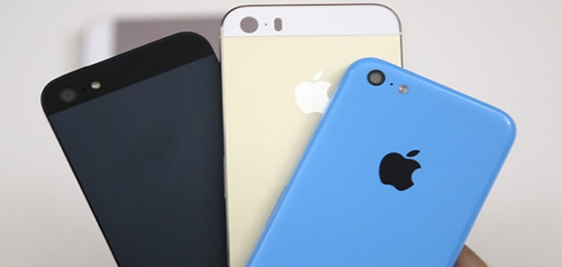 iphone 5S và 5C mạ vàng độc đáo