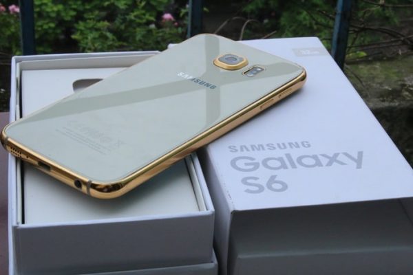 Samsung Galaxy S6 và Edge mạ vàng