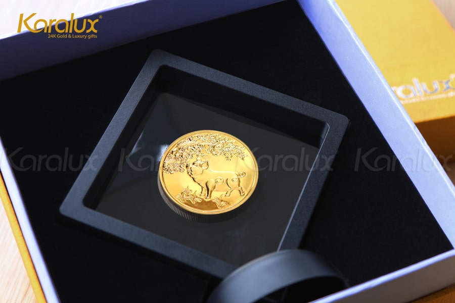 Đồng lộc kim Kỷ Hợi với phiên bản đế nhựa với giá thấp hơn 400.000đ
