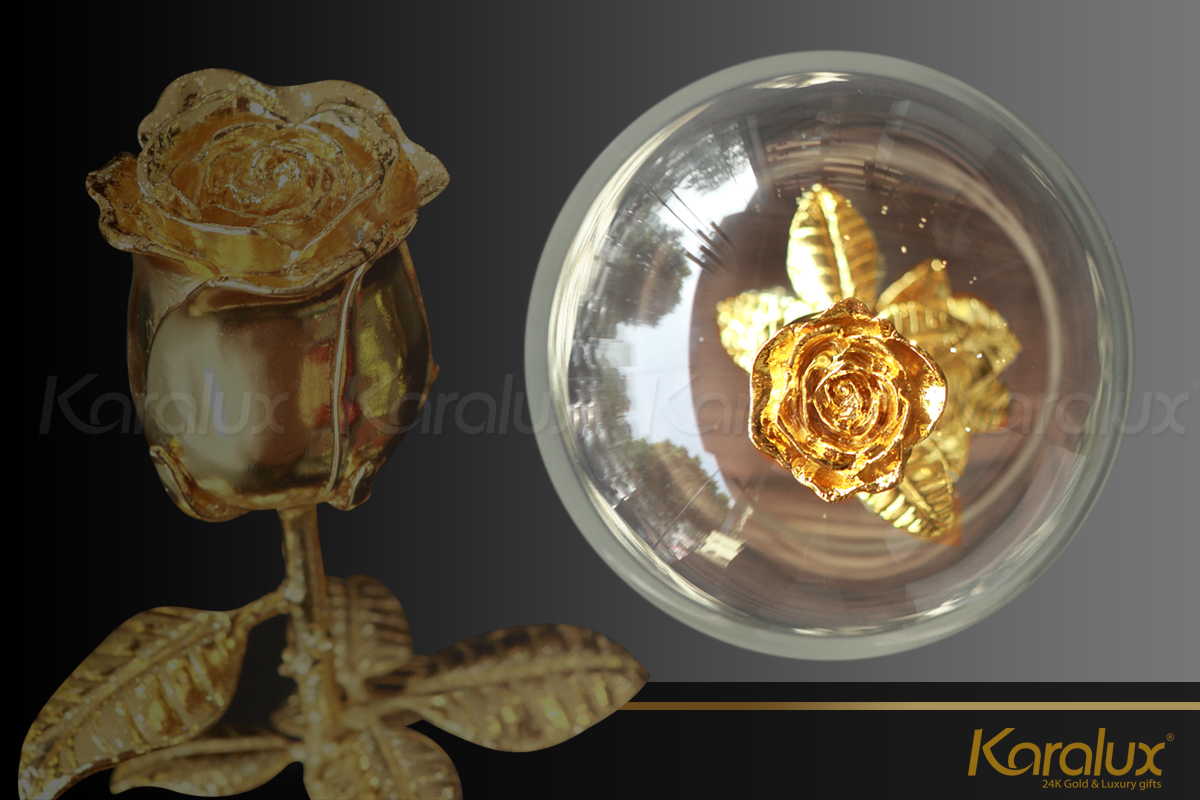 Karalux ra mắt hoa hồng mạ vàng siêu HOT mừng ngày 20/10 7