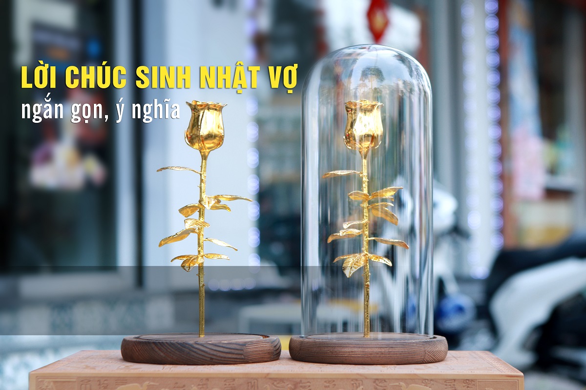 Gợi ý lời chúc sinh nhật vợ ngắn gọn, ý nghĩa và hài hước