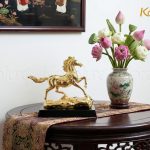 Tượng ngựa Bảo Mã mạ vàng 10 Tượng ngựa Bảo Mã mạ vàng 9