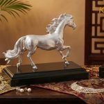 Tượng ngựa đúc bạc Bạch Ngân Tuấn Mã 7